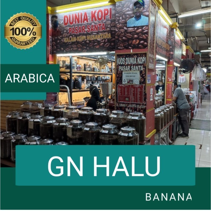 

Kopi Arabika Gn Halu Banana 1 Kg