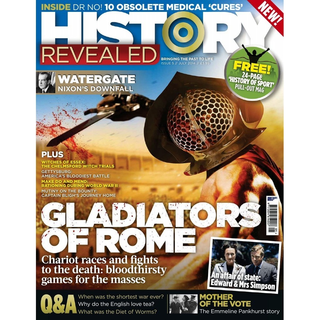 

History Revealed Issue 005 - Gladiators of Rome (Sejarah / D)