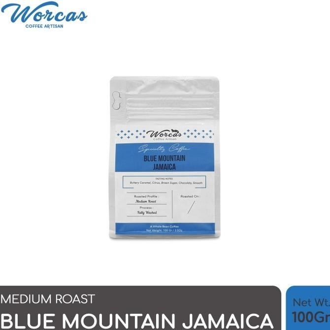 

Worcas Arabica Jamaica Blue Mountain 100Gr - Medium Roasted Coffee