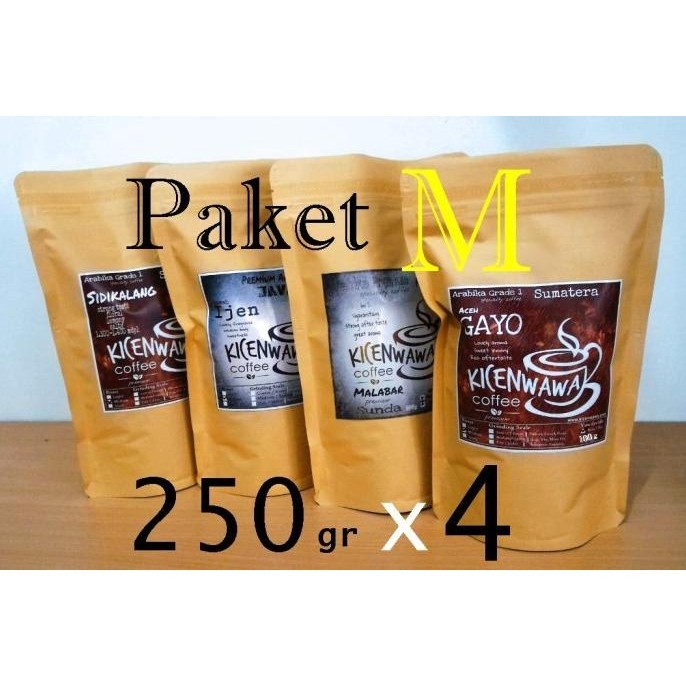 

Paket Medium - Kopi Gayo | Kopi Malabar | Kopi Ijen | Kopi Sidikalang