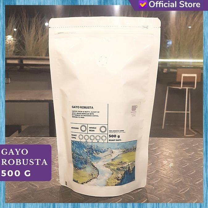 

Espresso Gayo Robusta / Es Kopi Susu Blend 500 Gram | Medium Dark