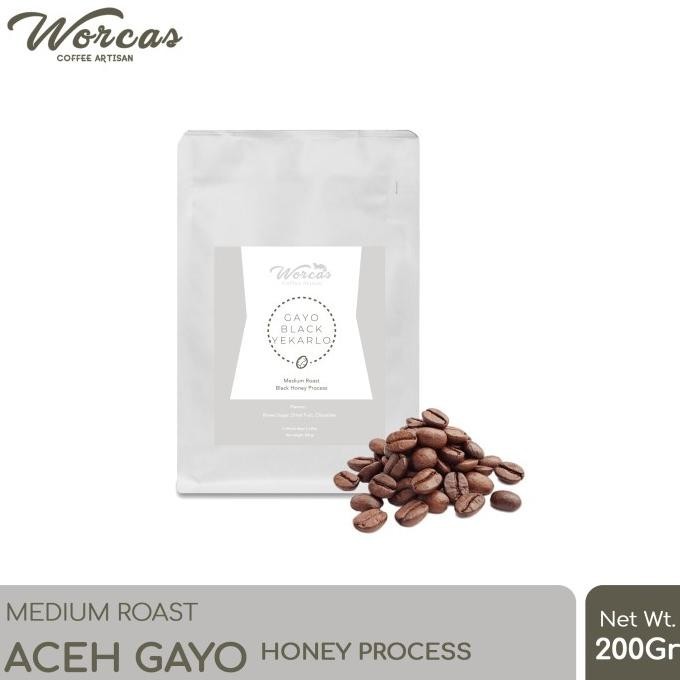 

Kopi Arabica Aceh Gayo "Honey" 200 Gram Medium Roast (Biji/Bubuk)