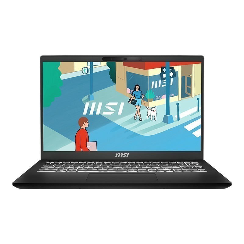 Msi Modern 15H I7 13700H 16Gb 512Gb W11+Ohs 15.6Fhd Ips Blit 2Y Blk -C13M.046
