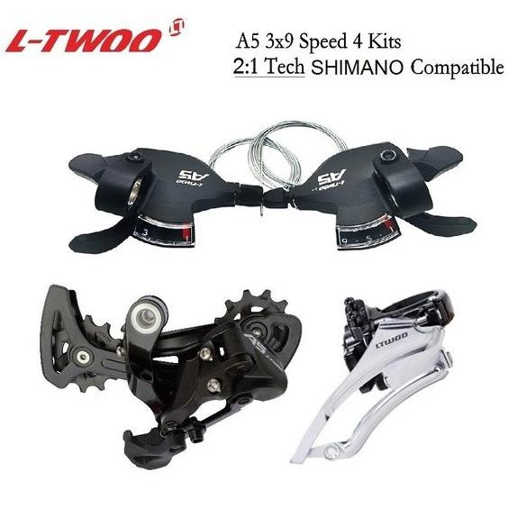 Premium Group Set Ltwoo A5 3 9 Speed 27 Rd Fd Shifter Derailleur 27Speed