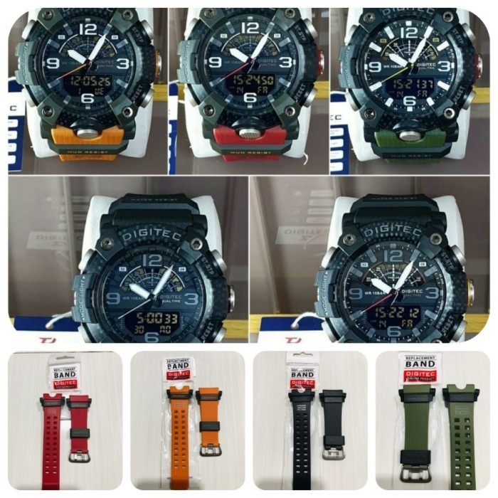 TALI JAM TANGAN DIGITEC DA 2118T/DA3118T ORIGINAL