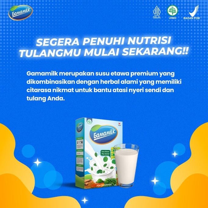 

SUSU ETAWA GAMAT GAMAMILK (2 Box) - Solusi Atasi Masalah Sendi&Tulang KS88