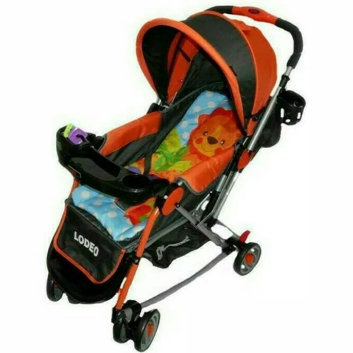 Aknam Stroller Babydoes Lodeo Orange ( Khusus Gosend)