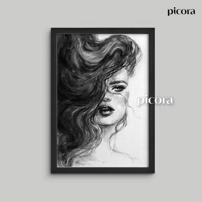 PICORA ARTE Poster Frame A3 Pigura Bingkai Foto Dinding