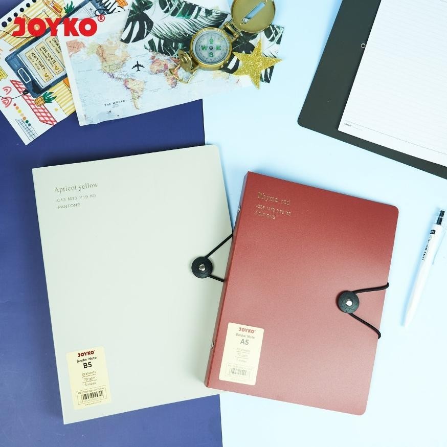 

BISA COD!! JOYKO BINDER NOTE A5 B5 / BUKU BINDER CATATAN PASTEL TRANSPARAN RETRO A5 B5 JOYKO MURAH BERKUALITAS NEW COD