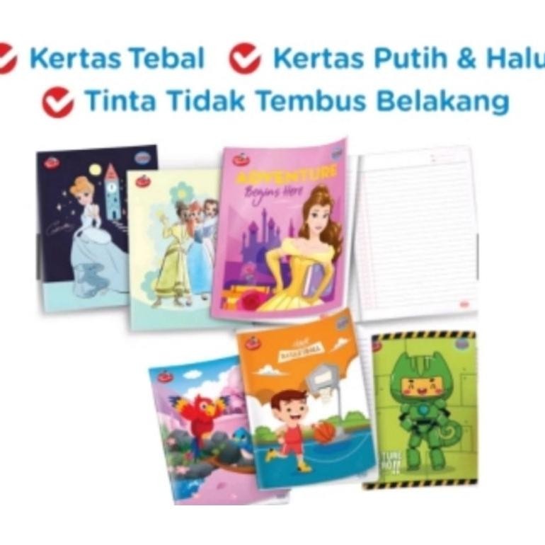 

( 5 PCS ) BUKU TULIS SIDU KRAFT 38 & 40 LEMBAR TERLARIS