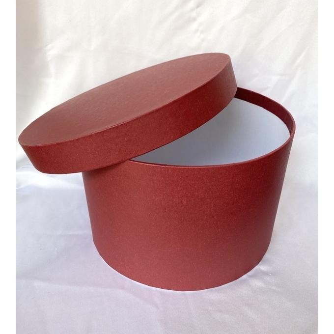 

BLOOM BOX BULAT BUNGA GIFT BOX ROUND BOX TEMPAT KADO HAMPERS FLORIST D15 T15 COD