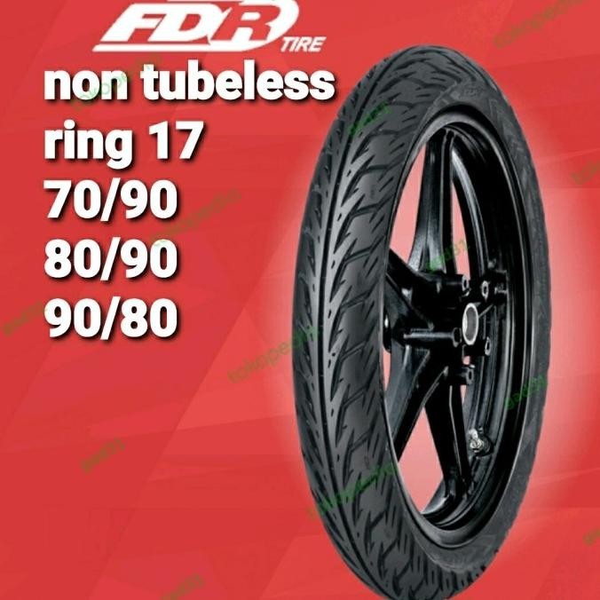 ban luar motor non tubeless FDR RAVEN ring 17 70/90 80/90 90/80