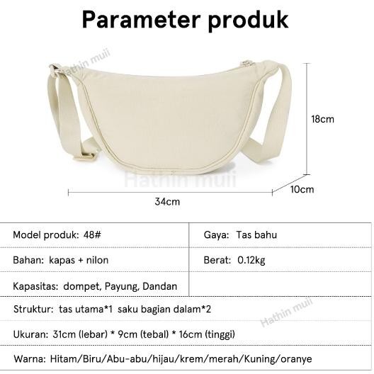 Tas Korea Ready Tas Bahu Mini Sling Bag Uniqlo Selempang Waist Bag Shoulder Wanita Cewek Jastip Sale