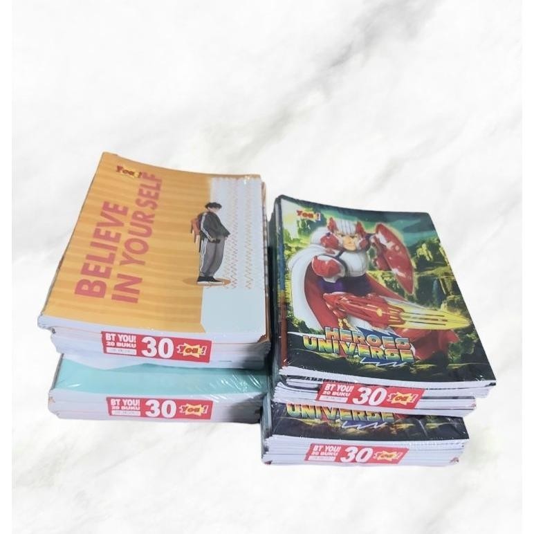 

BUKU TULIS KIKY YOU 30 HALAMAN (10PCS) || BUKU TULIS MURAH TERLARIS