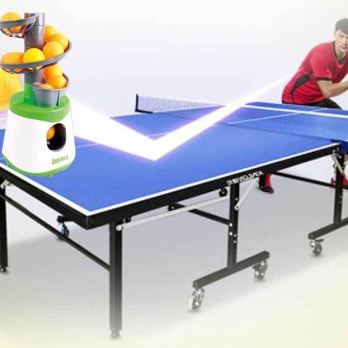 Mesin Robot Tenis Meja Otomatis Peluncur Bola Ping Pong Servis LS