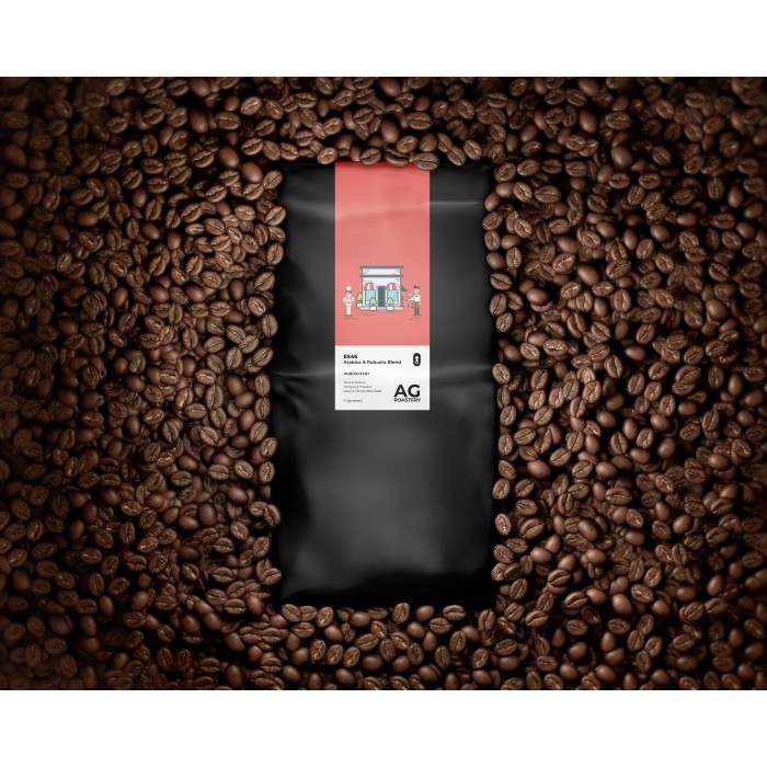 

Ready Biji Kopi Blend Espresso - Arabica & Fine Robusta 500 gr ES46 Blend