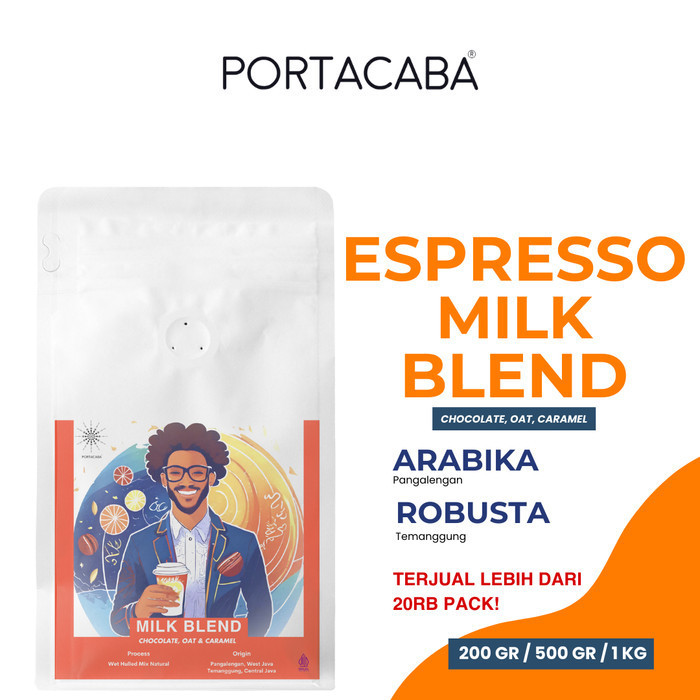 

Ready PORTACABA KOPI ARABIKA ROBUSTA 1000 GR BLEND 70:30