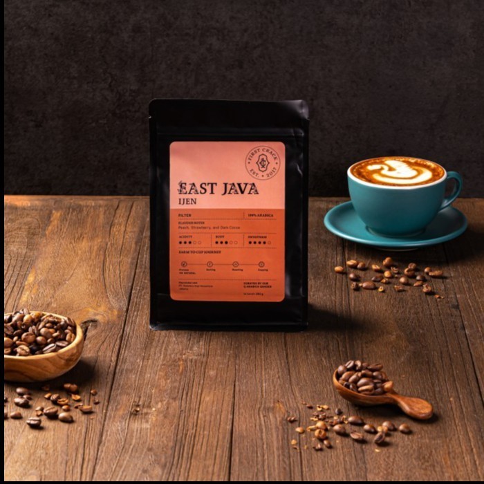 

Ready Biji Kopi Arabica East Java 200gr - First Crack Specialty Coffee