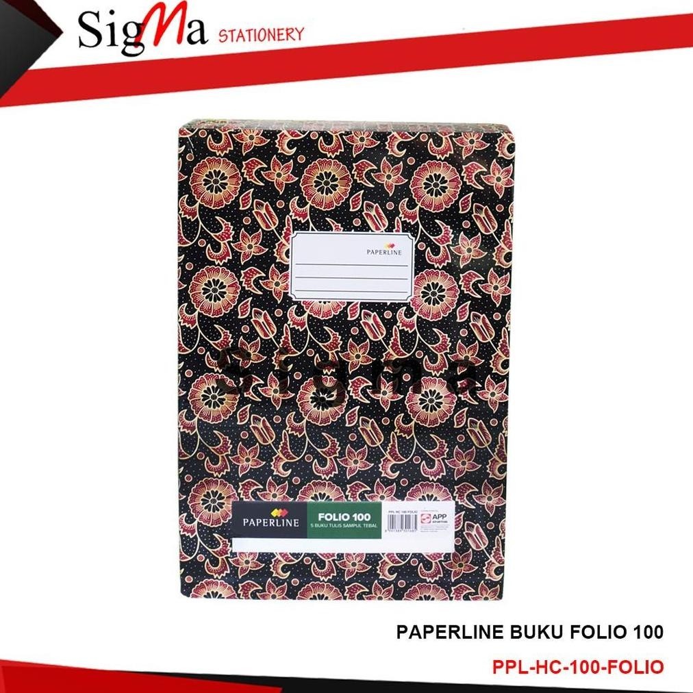 

BUKU FOLIO HARD COVER PAPERLINE ISI 100 LEMBAR (PCS) ORIGINAL PRODUK