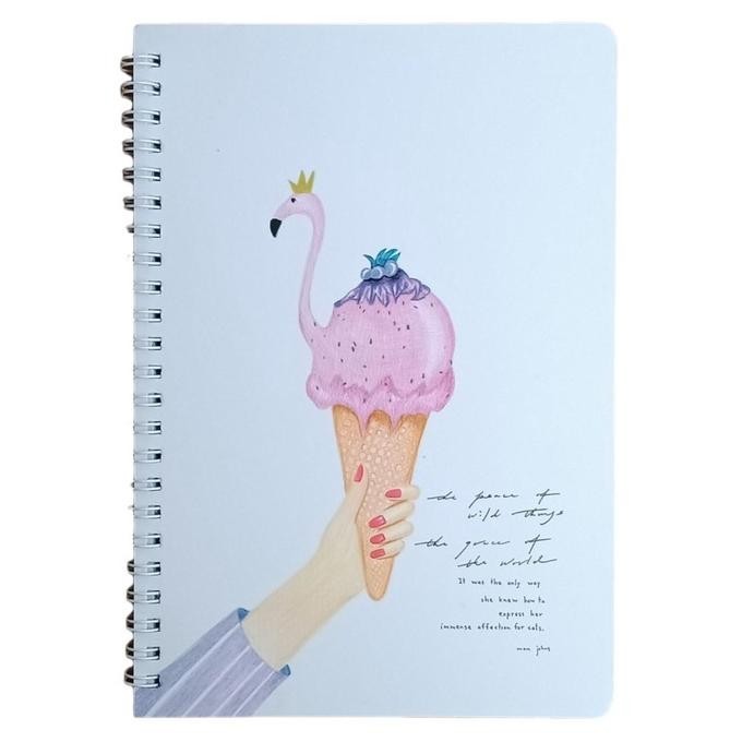 

JQ-NB-3264 AGENDA/DIARY NOTEBOOK ICE CREAM (PCS) BISA COD