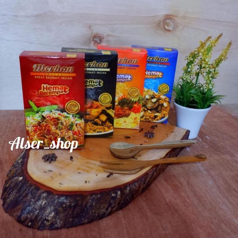 

Be09 PROMO IDUL ADHA - (BEST SELLER) Beras Basmati Instan Bumbu Hemat Berempat HALAL Premium