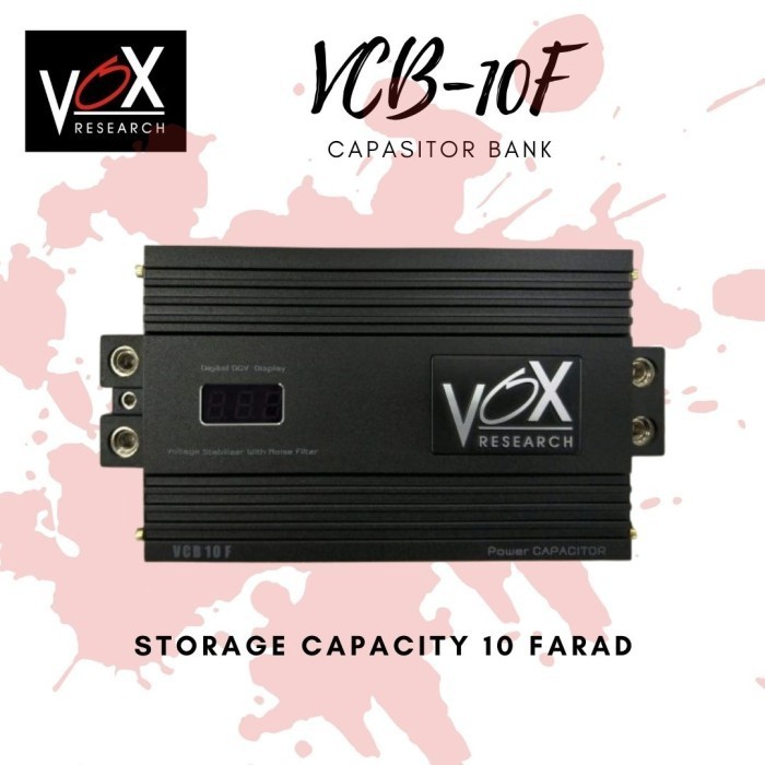 Kapasitor Vox Research Vcb10F Capasitor Cap Bank Audio Vcb-10F