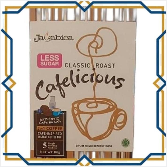

[GDS] JAVABICA CLASSIC ROAST LESS SUGAR 3 IN 1 COFFEE