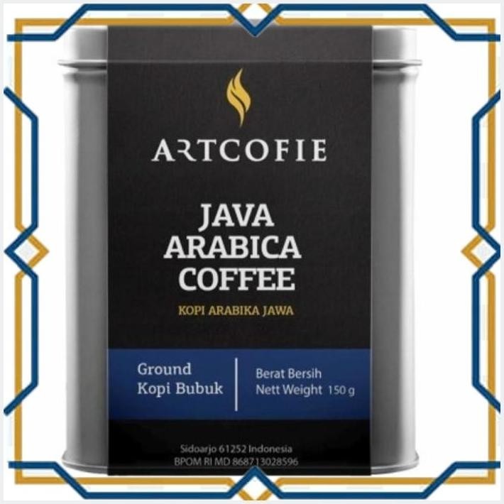 

[GDS] ARTCOFIE JAVA ARABICA COFFEE GROUND TIN BOX 150 GR | KOPI BUBUK