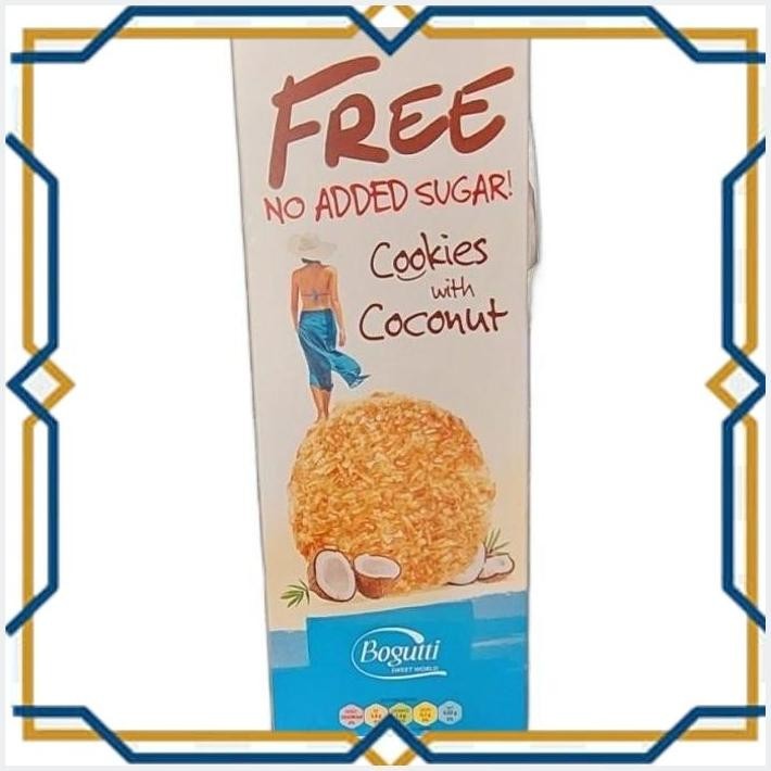 

[GDS] BOGUTTI COOKIES COCONUT NO ADDED SUGAR 135 GR | GLUTEN FREE