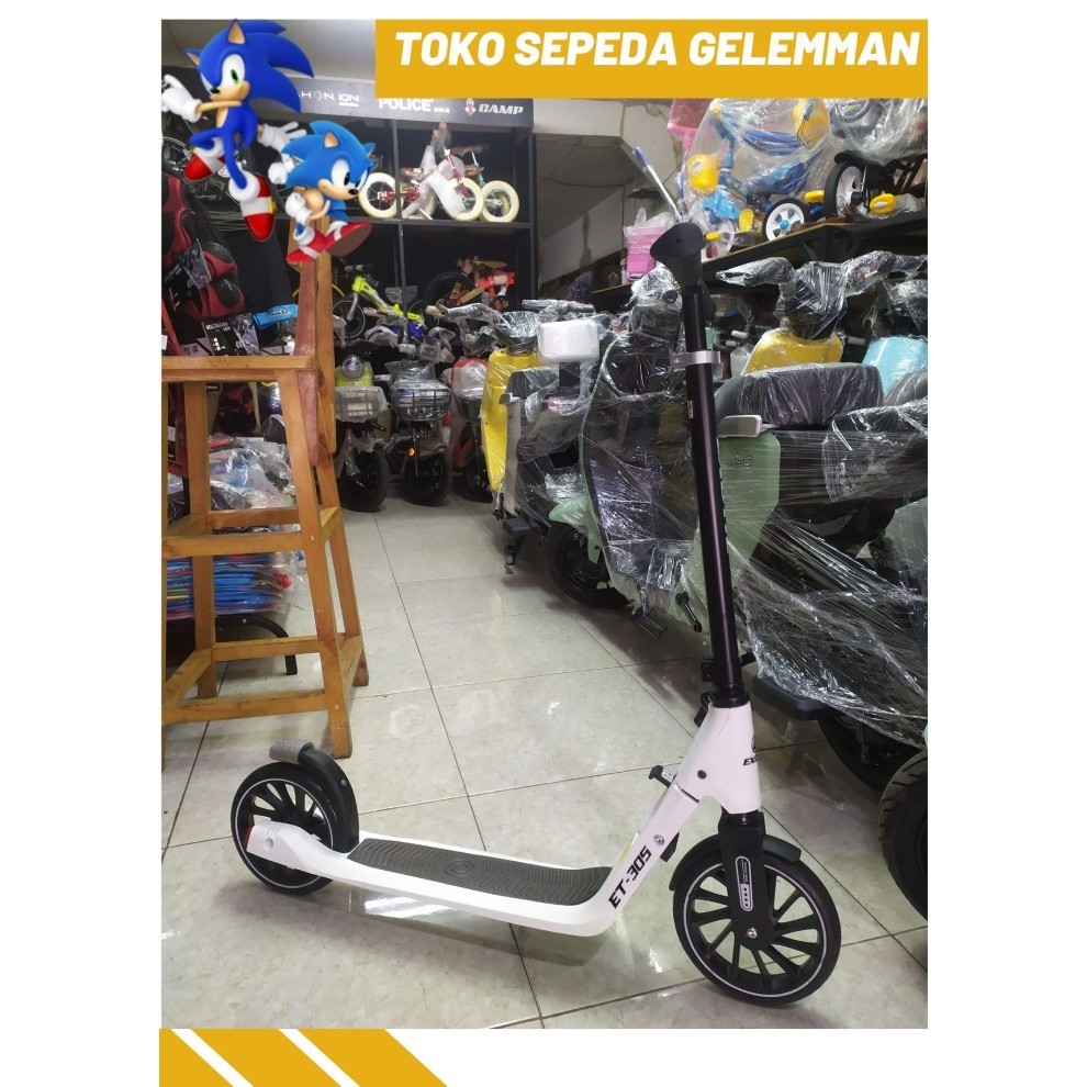 Scooter Skuter Anak Dewasa Roda 2 O Exotic Hb305
