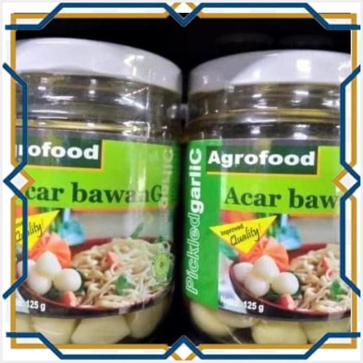

[GDS] AGROFOOD PICKLED GARLIC 125 GR | ACAR BAWANG PUTIH