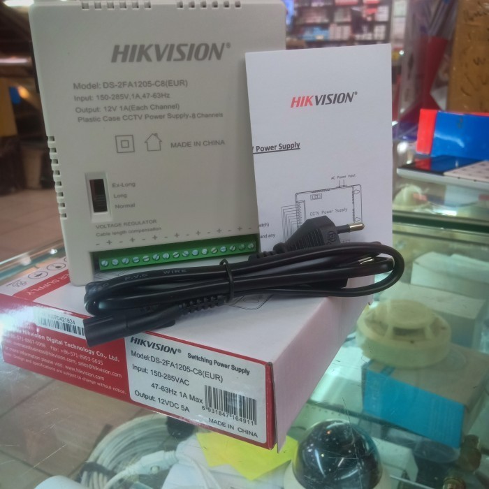 POWER SUPPLY CCTV HIKVISION 8CH