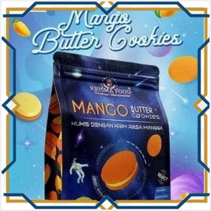 

[GDS] KRISMA FOOD MANGO BUTTER COOKIES 100 GR | KUKIS MANGGA