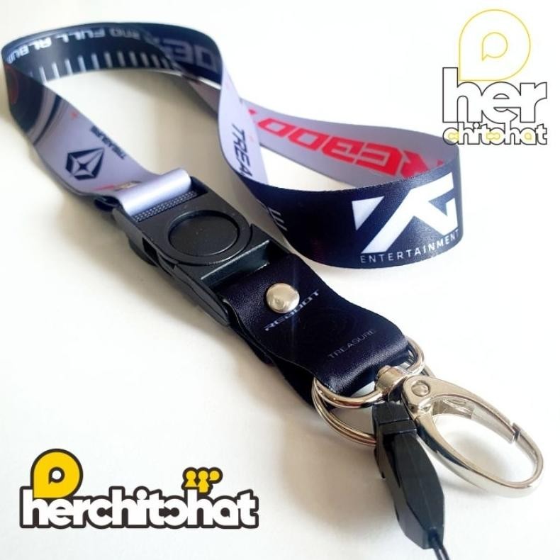 

CXV-38 Lanyard Tali ID Card TREASURE - REBOOT Album vers Unofficial K-Pop Murah