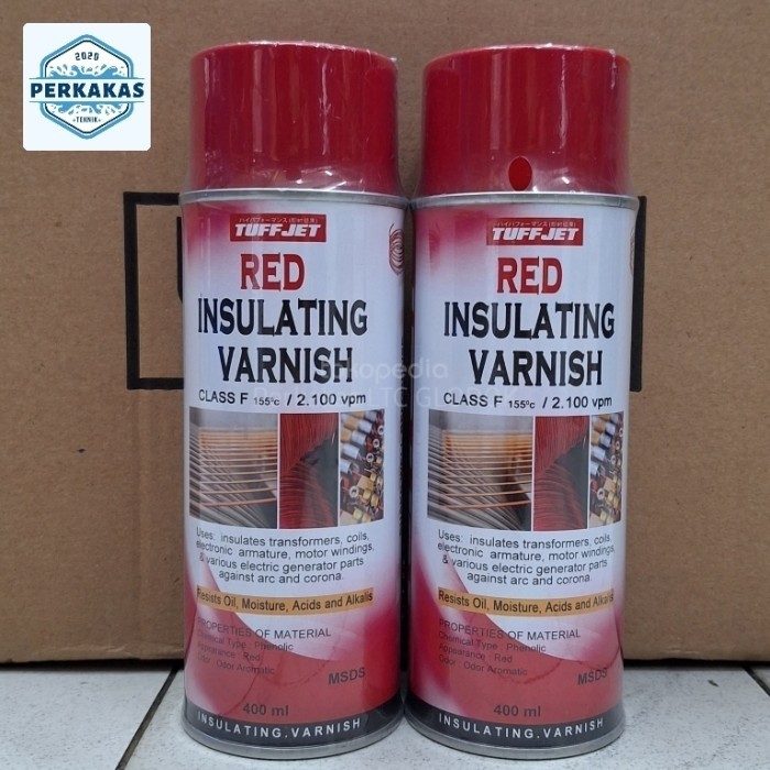 

Tuffjet Red Insulating Varnish 400 ml