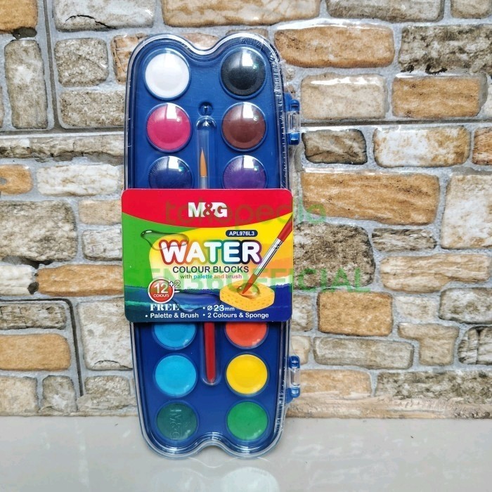 

M&G water colour blocks APL976L / cat air K01
