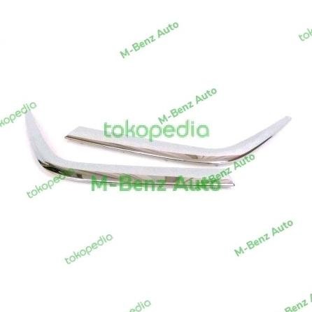 List Chrome Bumper Depan Facelift Mercedes-Benz W202 C-Class