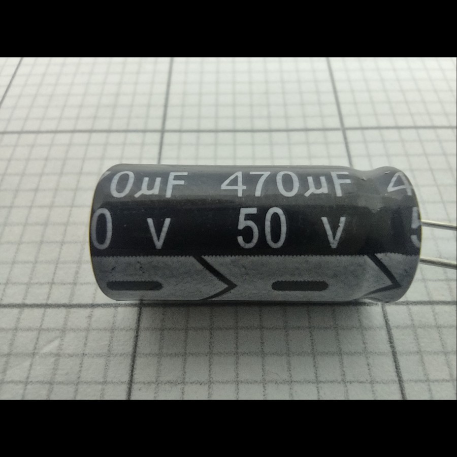Elco 470uf 50v / Kapasitor Elco 470uf 50v / Elco 470UF - 50V