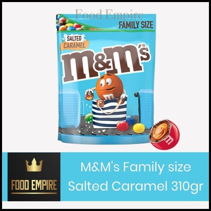 

M&M'S Salted Caramel Chocolate Family Size 310 Gr | Cokelat Mnm | M&M