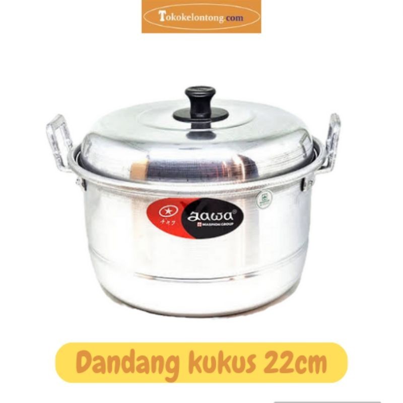 panci kukus 22cm maspion jawa/langseng maspion jawa/kukusan nasi/dandang nasi