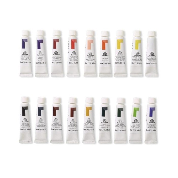 

Cat Minyak Reeves Oil Color Tube Set 18x12ml K01