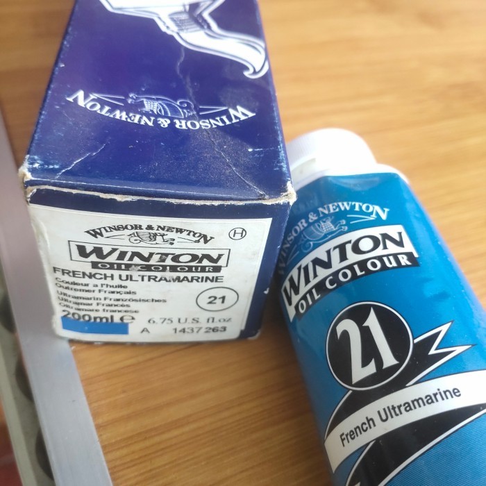 

Cat Minyak lukis winsor newton winton french ultramarine K01