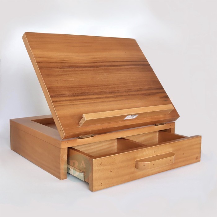 

Easel Meja Laci / Drawer + Wooden Board K01