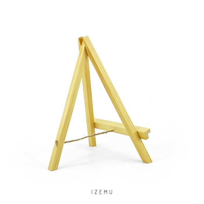 

IZEMU FUYO - Wooden Easel / Stand Kayu / Tripod Kayu Pinus (Medium) K01