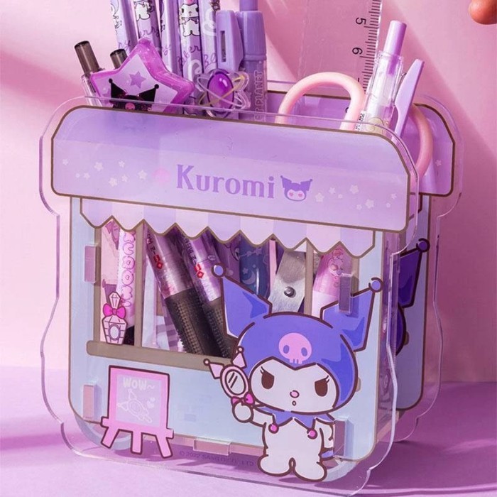 

DD1 Tempat Pulpen Pensil Stationery Kotak Penyimpanan Organizer Meja