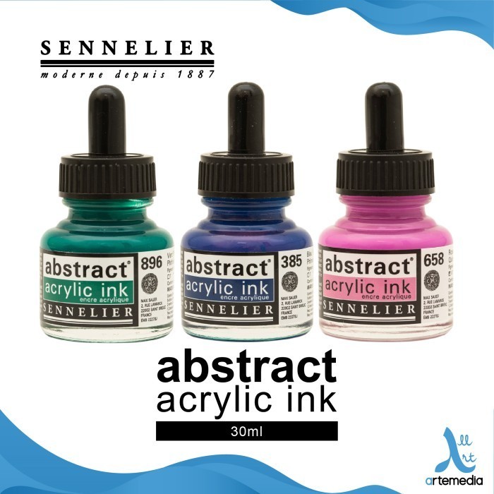 

Ready Tinta Akrilik Sennelier Abstract Ink 30ml Acrylic Ink Paint - 01/03