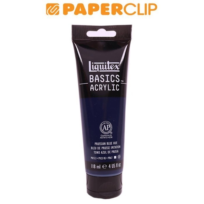 

Ready 1046320 LIQUITEX ACRYLIC BASIC 118ML PRUSSIAN BLUE HUE