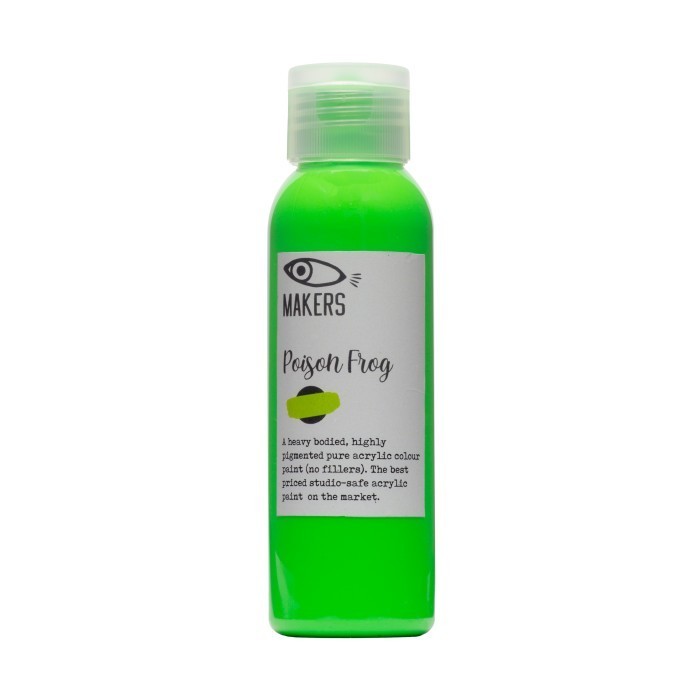 

Ready Poison Frog Acrylic Neon Paint 100ml by MAKERS