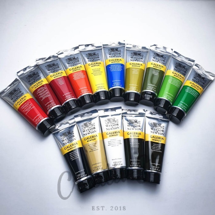

Ready Winsor & Newton Galeria Acrylic 120ml Part 1