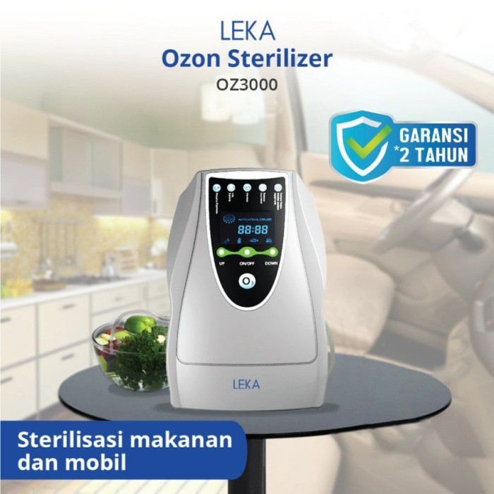 LEKA OZ3000 Food Sterilizer Ozone Fruit Vegetable Wash Cuci Buah Sayur